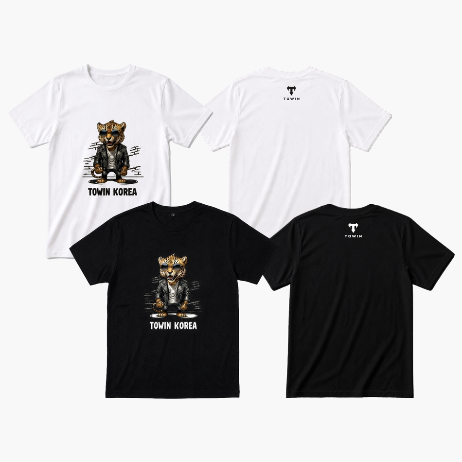 투윈코리아 No.05 티셔츠 (LEOPARD)